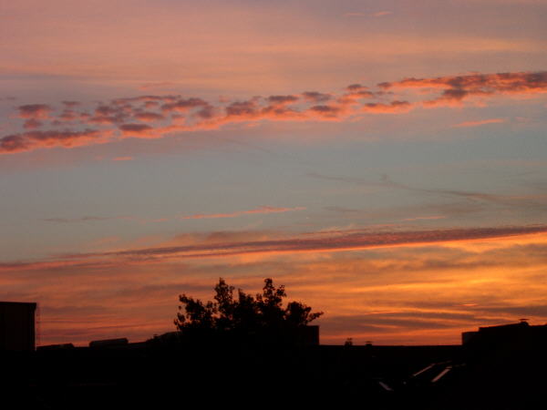 Abenddämmerung an der Talstation